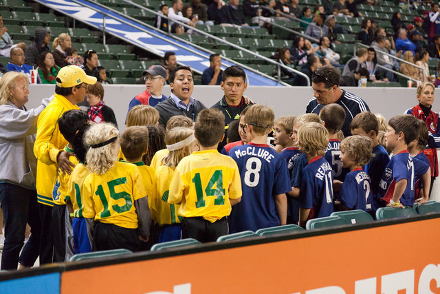 Brazil Stars vs FC Encino All Stars<br>6/16/2012 U8B Halftime Game<br>at Chivas vs Real Salt Lake
