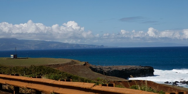 Vista do mar saindo de Haiku