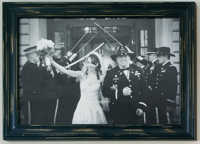 Wedding portrait detail