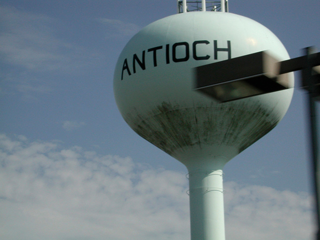 Antioch and Street Lamp