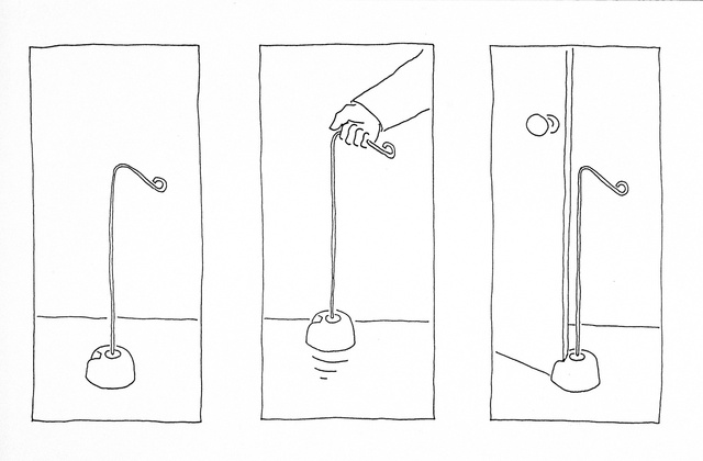 Doorstop - 'how to' drawing.