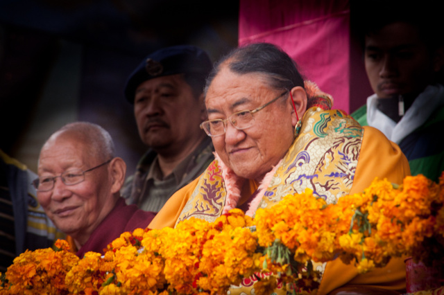 H.H. Sakya Trizin, Rimbik, India