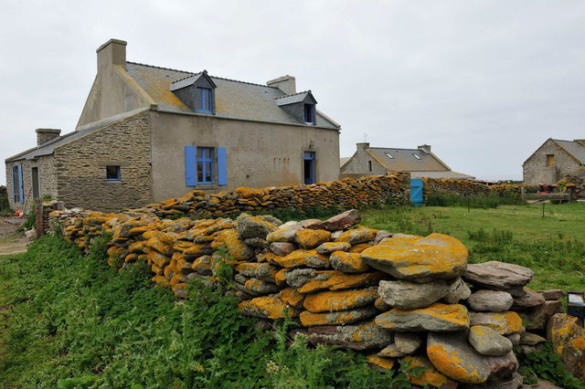 La maison où sont logés les hôtes, une dizaine de personnes au maximum