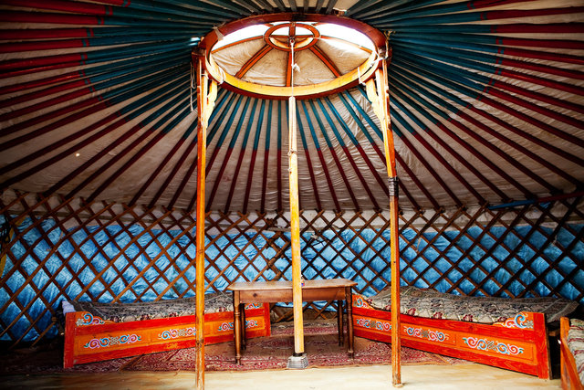 Mongolia Ger Interior