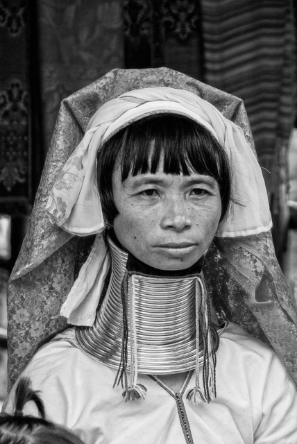 Padaung or Karen Hill Tribe, Chiang Rai, Thialand
