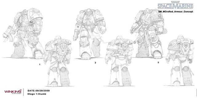 Space Marine Armour Concepts