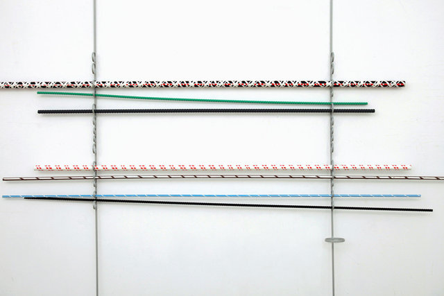 On The Ropes IX, 2013, 258 x 345 x 15 cm