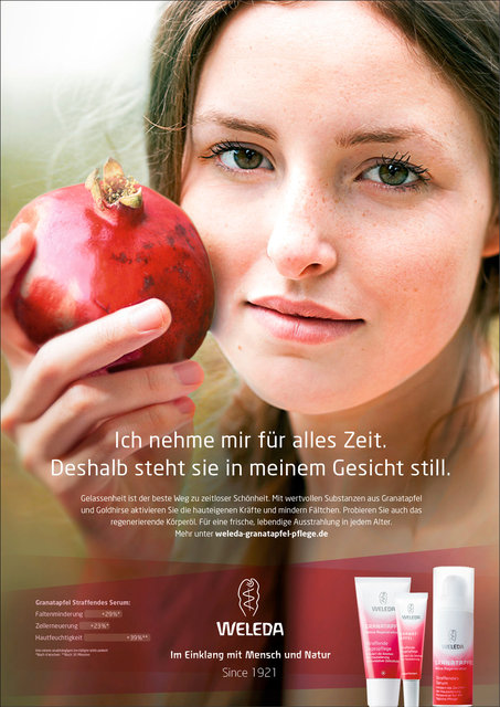 Weleda / Anzeigenkampagne (Pitch)