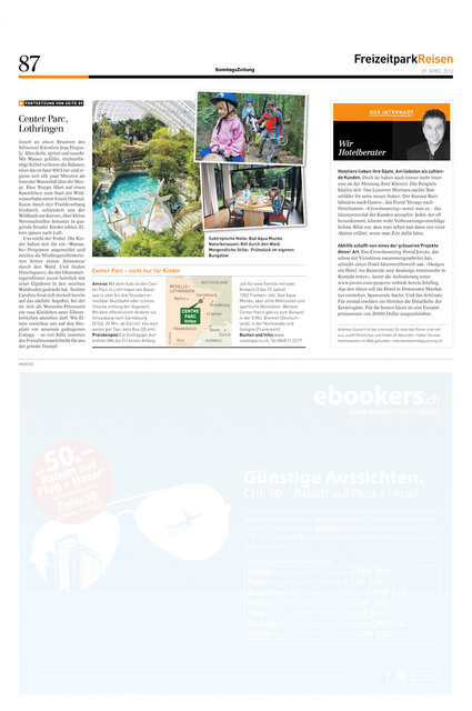 SonntagsZeitung April 2012