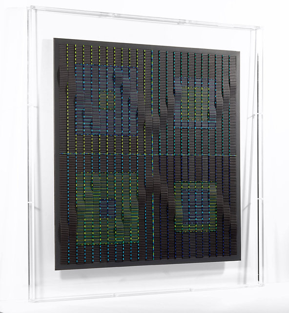 Francoise LUCIANI Ondulations.-vert-et-bleu.100x100-cmjpg.jpg