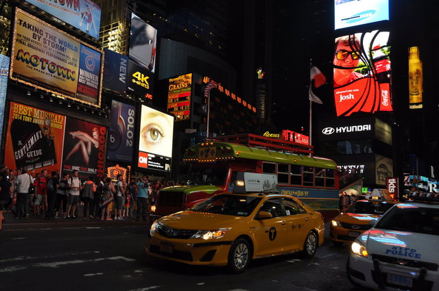 Times Square, sept. 2014