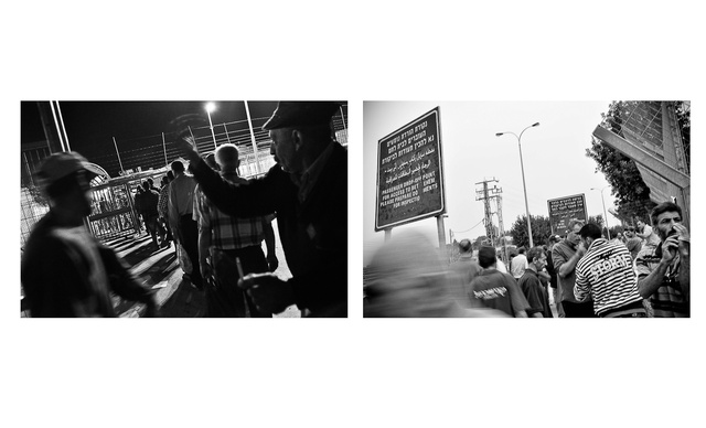 Check point de Qalqilya / Check point de Bethlehem