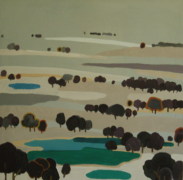 pejzaż biały, 70x70, 2011(wł. pr.)