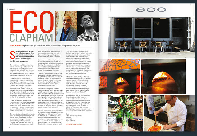 Eco Pizza article.