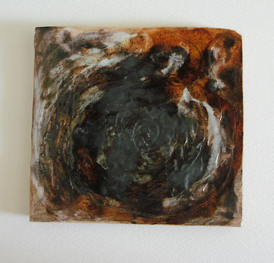 Square Coffee Cup Coaster by Alison Gracie