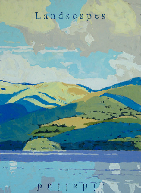 Landscapes, 2015, Latex on Masonite panel, 66 x 48 in.