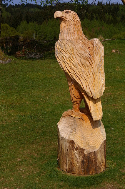 Eagle statue at QE2 forest park VB.JPG