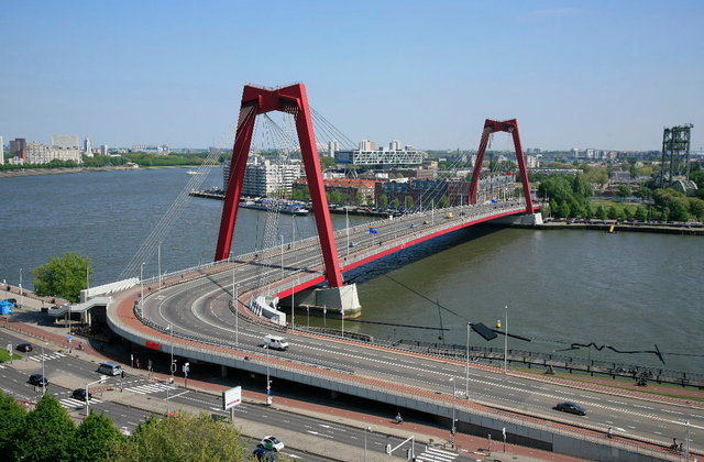 rotterdam - willemsbrug