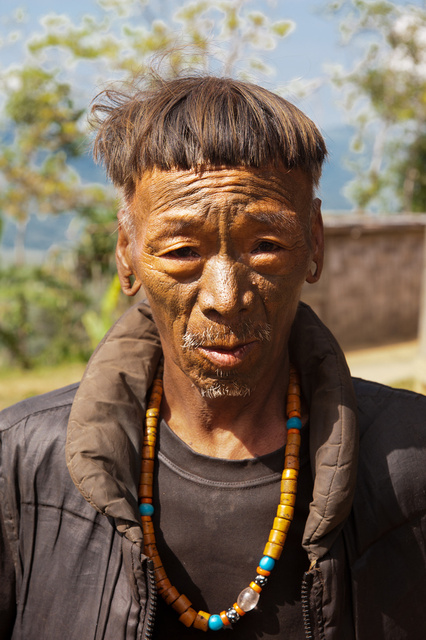 Longwa Tribe, Nagaland, India