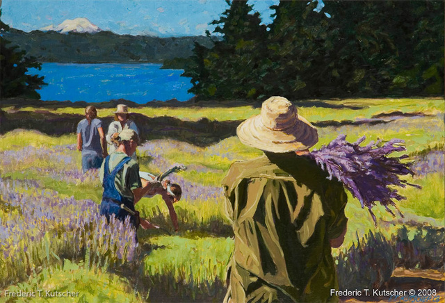 Lavender Harvesters