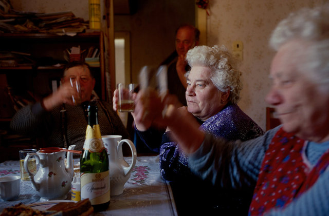 The farming couple Helmut and Hertha in Froeßnitz, Germany, live like they are in another time.