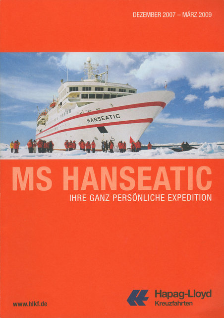Hapag-Lloyd Kreuzfahrten / MS Hanseatic Katalog