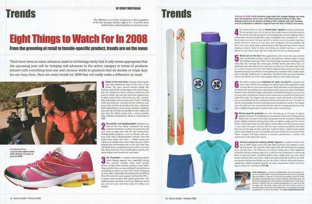 Trend Forecast / Sports Insight Magazine