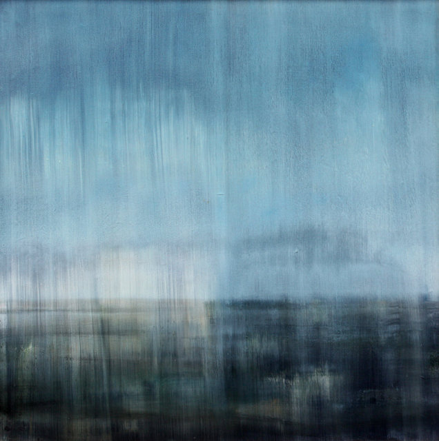 the sound of rain, (thinking of you), 20x20-sold