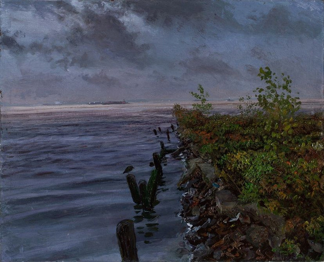 Hudson Estuary 36 x 44"