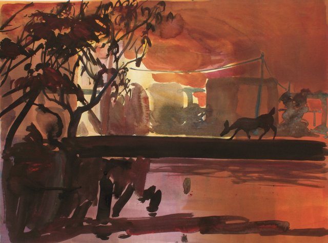 Abandoned Gowanus Deer 22 x 29"