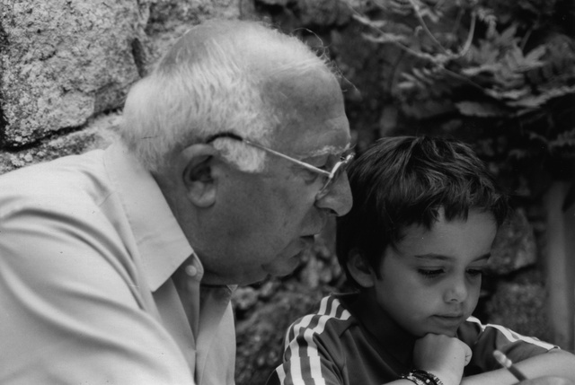 Papa et Lorenzo - Grossa août 2003