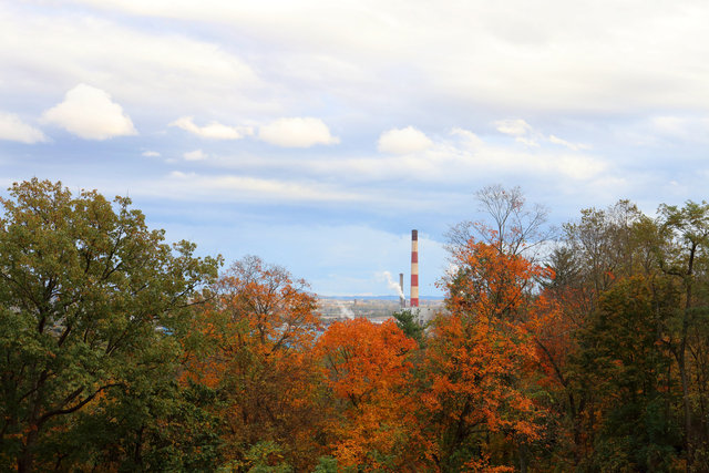 Glatfelter Smokestack; Chillicothe, Ohio.