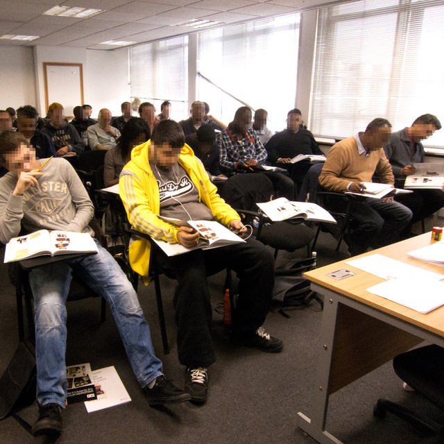 G4S training classroom, Romford Road, 2012