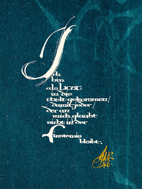 Ich bin als Licht in die Welt gekommen