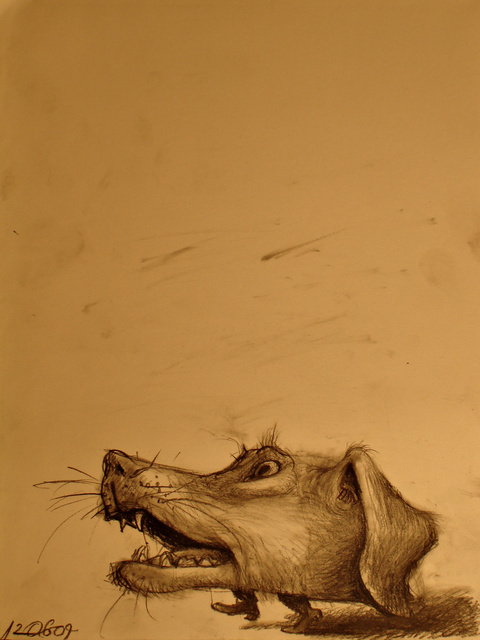 wearing XXXL dawg masque