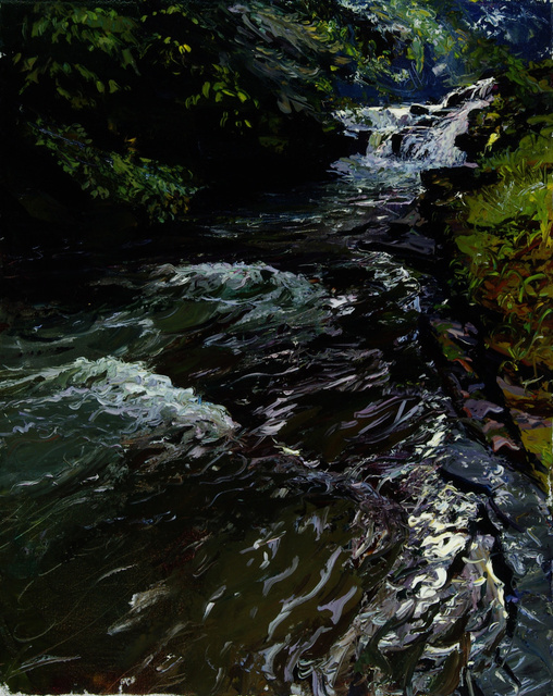 Creek After Rain, 30 x 24"  sold