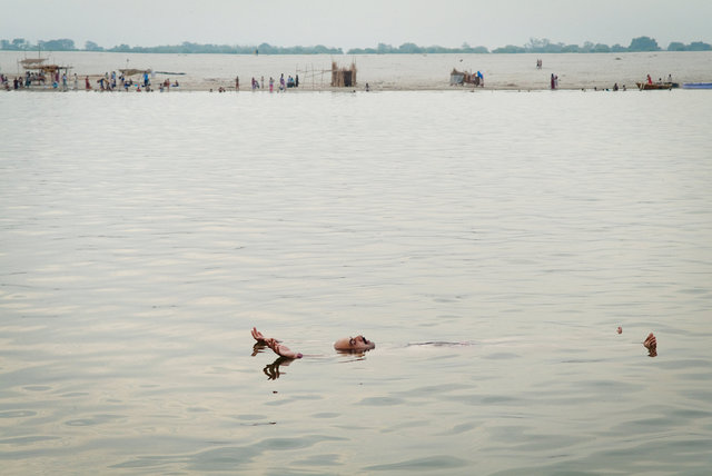 Floating Past the Ghats