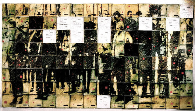 Installation detail of Cultural Landscape 2000