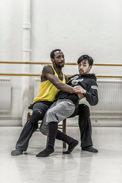 Rehearsal. Stockholm 59° North. Royal Swedish Ballet.