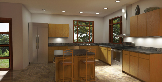 Private house. Kitchen