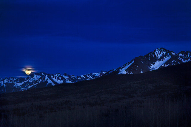 Moonrise Over Ophir