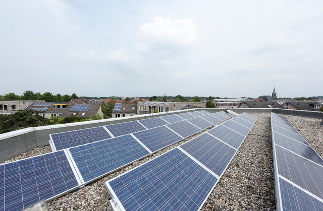 zonnepanelen op dak