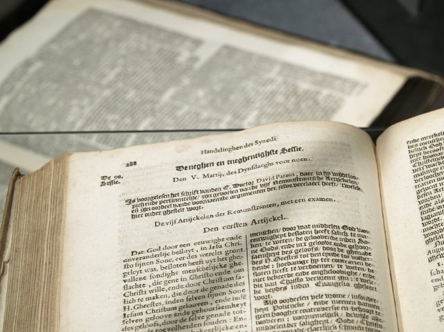 bijbel - synode van dordrecht
