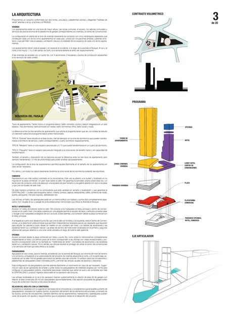 Planchas del concurso / Competition boards