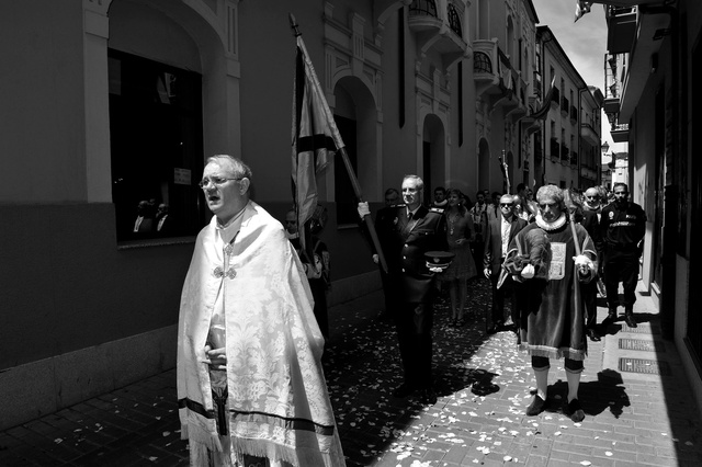 Procession de la fête-Dieu à Ponferrada, Bierzo