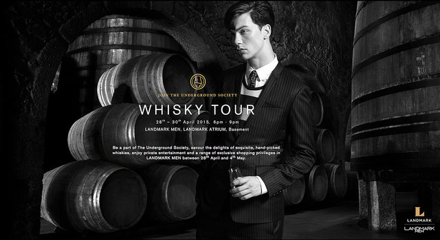 Landmark Whisky Tour campaign 