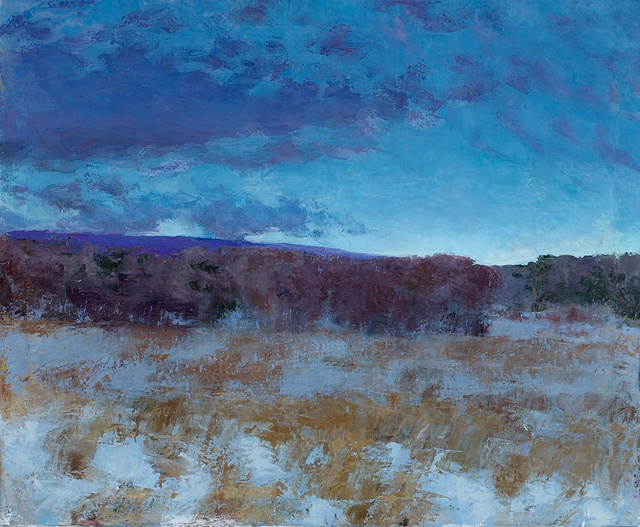 Field Near Studio, 28 x 34"