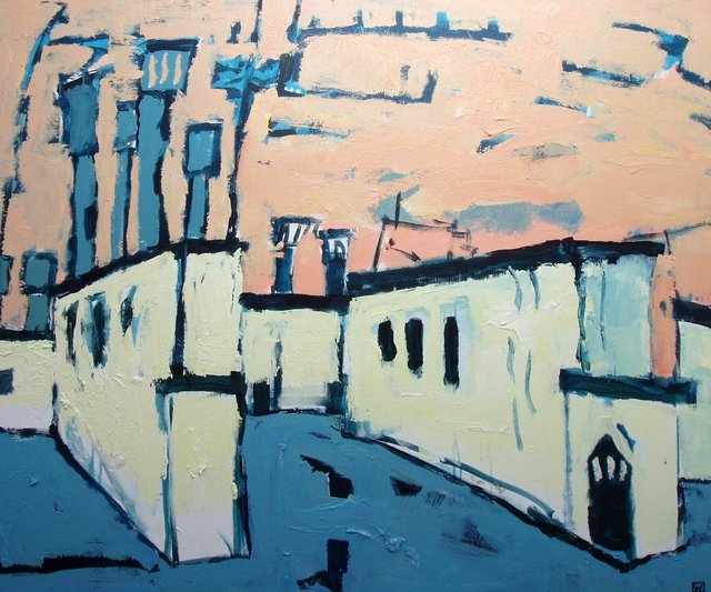 Industrialny 100x120 akryl płótno