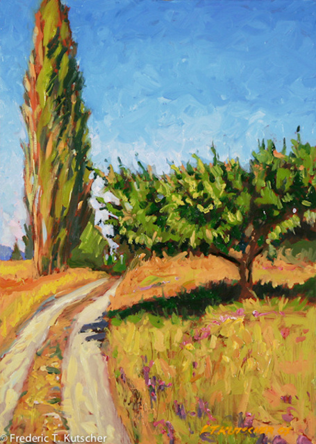 2007-19 Poplars_ Apple Tree & Vetch (10W x 14H oil on board).jpg