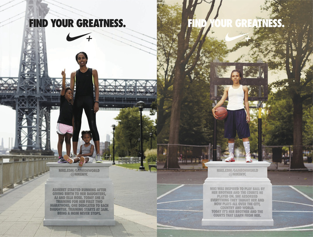 Nike Campaign Shot by Chris Hornbecker in NYC